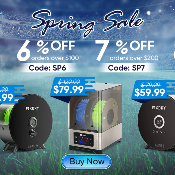 Spring Sale: Get Ready to Refresh Your Filament with Fixdry Deals!
