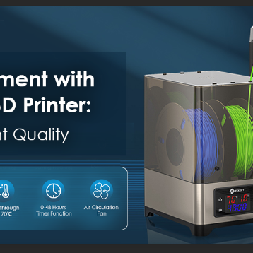 Protect Your Filament with our Dry Box for 3D Printer: Maintain Optimal Print Quality