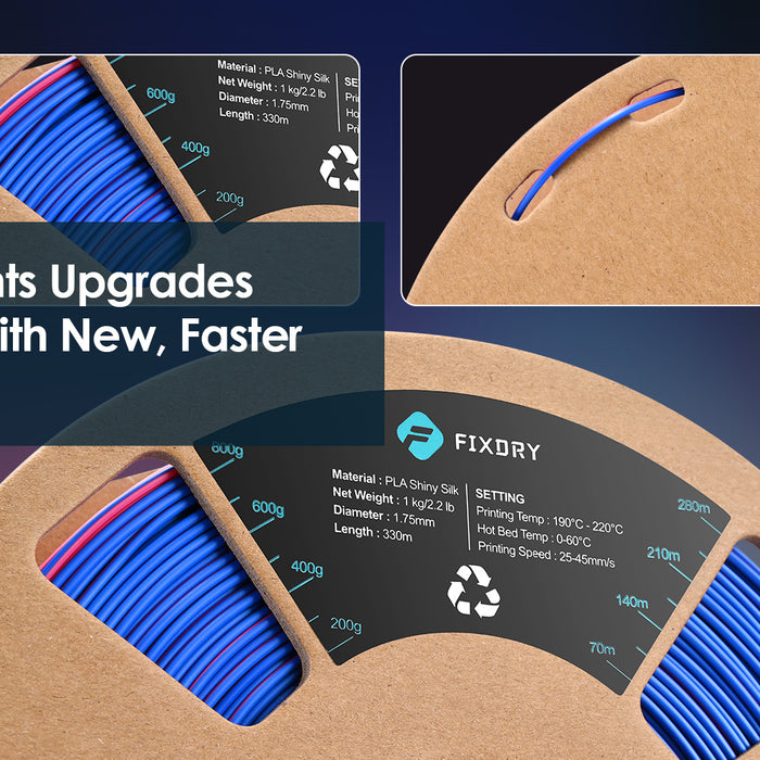 PLA Filaments Upgrades Creativity with New, Faster and Bigger