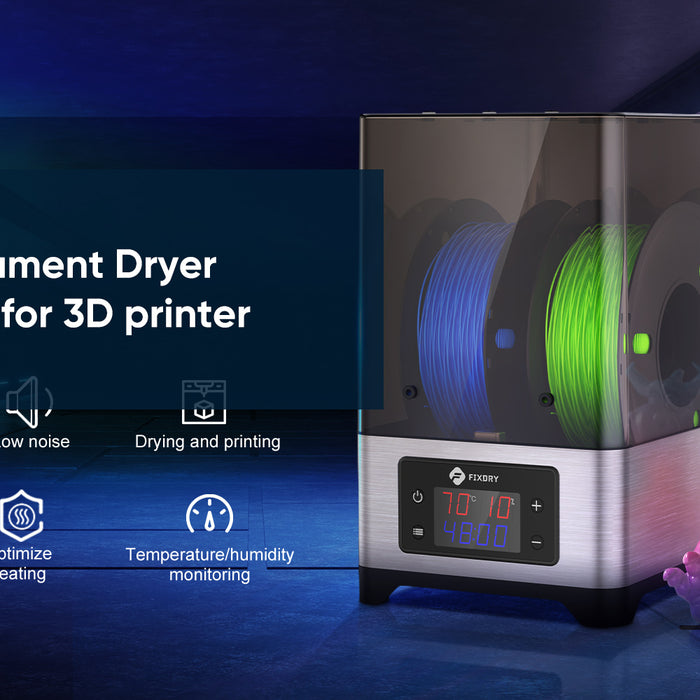 How long does it take different filament to dry in a filament dryer box?