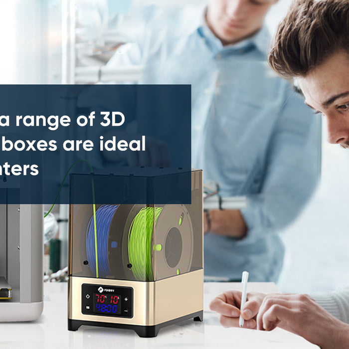 What is the main use of 3D Filament Dryer Box?