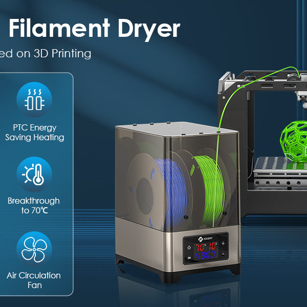 Feature of Fixdry 3D Filament Dryer Box