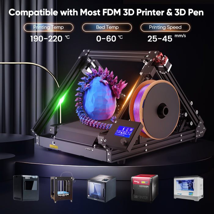 Dvoubarevný vláknitý materiál pro 3D tiskárnu FIXDRY