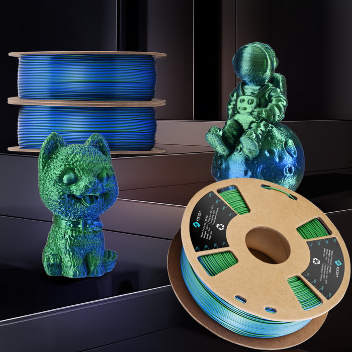 FIXDRY 3D Printer Filament Blue and Green Material