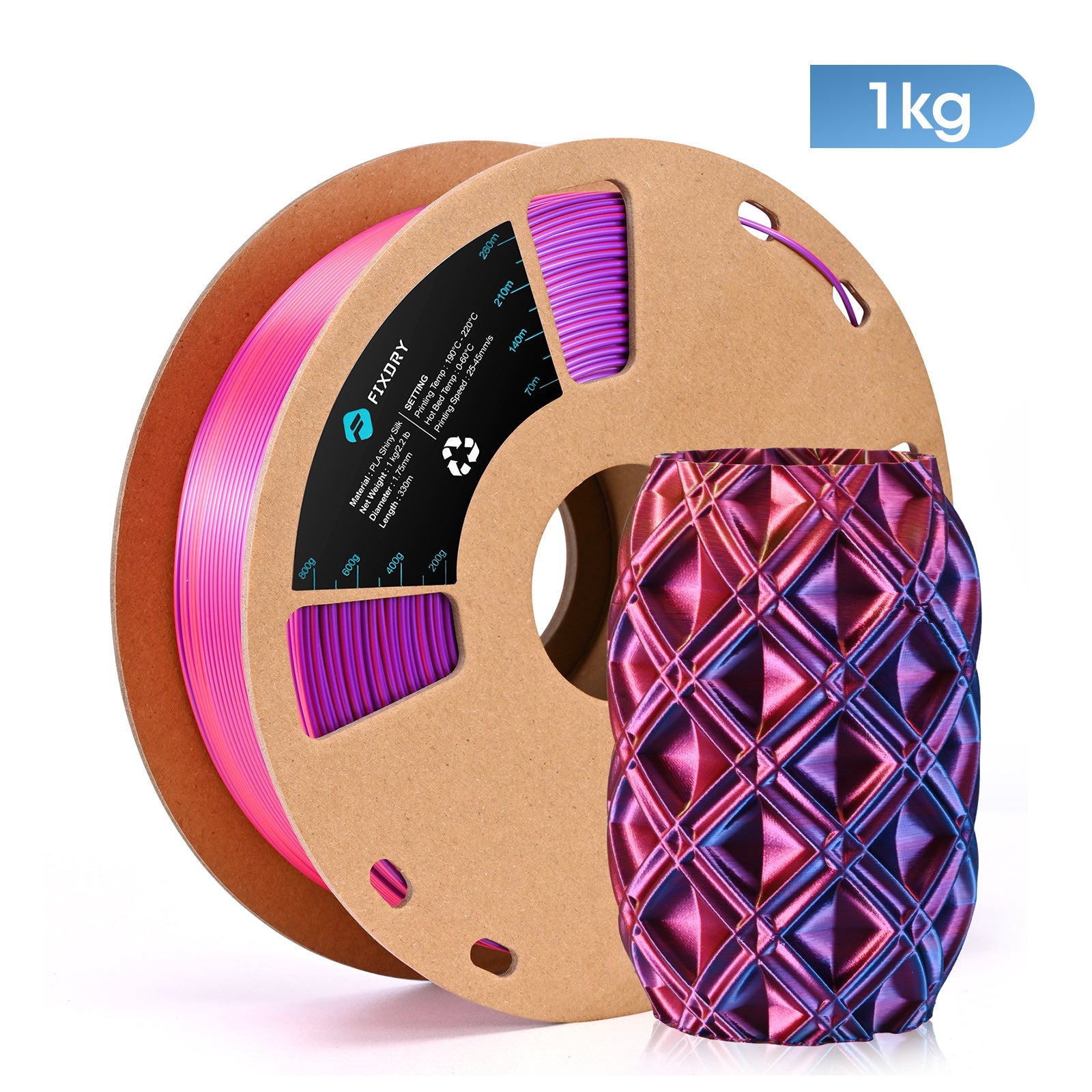 Nový tříbarevný materiál FIXDRY 3D tiskárny Filament