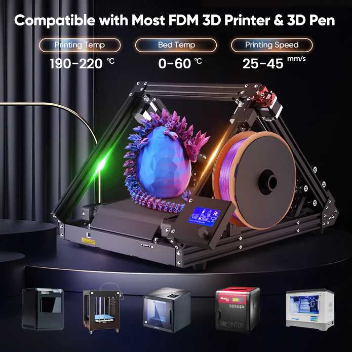 FIXDRY 3D Filament 2 Spools Compatible Dryerbox & New Triple Colors Material Bundle