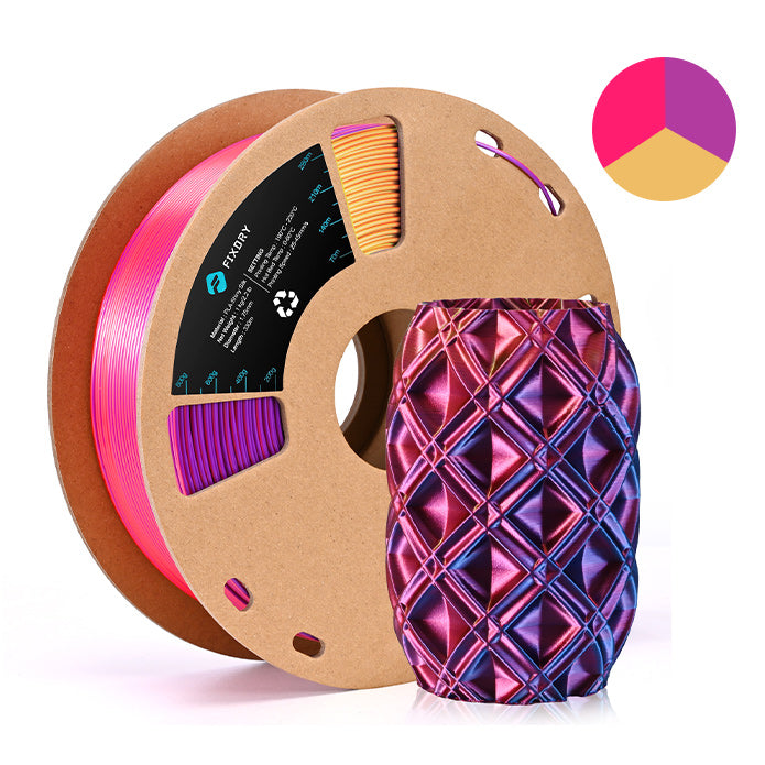 FIXDRY 3D Printer Filament New Triple Colors Material